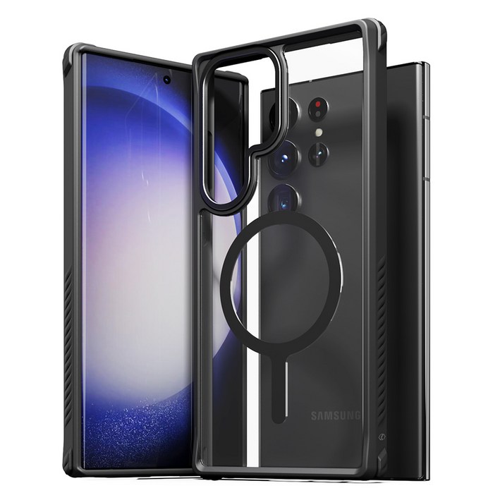 신지모루 ShocK Absorber 맥세이프 M 에어클로 에어가드 범퍼 휴대폰 케이스