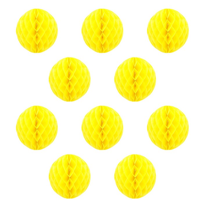 리빙다 허니콤 모빌 장식 10p