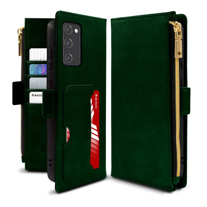 엑씨 앨리스 지퍼형 다이어리 휴대폰 케이스