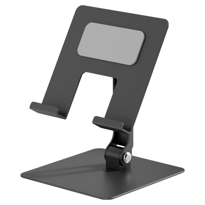 GSB 갤럭시탭 아이패드 태블릿 스탠드 휴대용 거치대, 단일상품, 스페이스 그레이