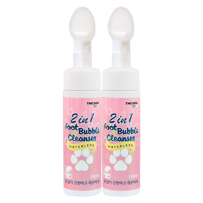 더독 2in1 풋 버블 반려동물용 클렌져