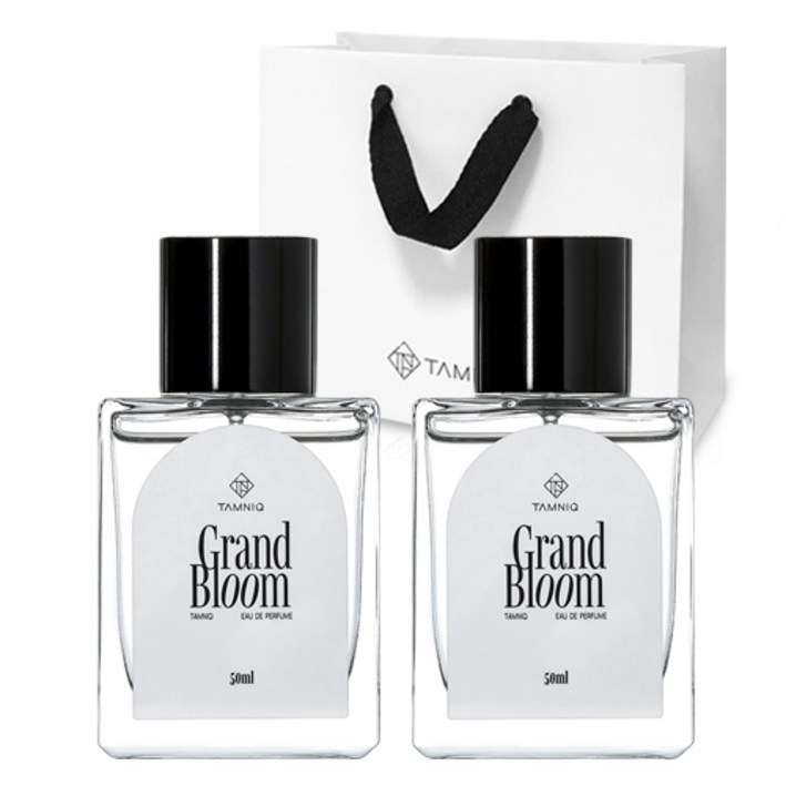 탐니크 오드퍼퓸 그랑 블룸 2p  쇼핑백, 50ml, 2개
