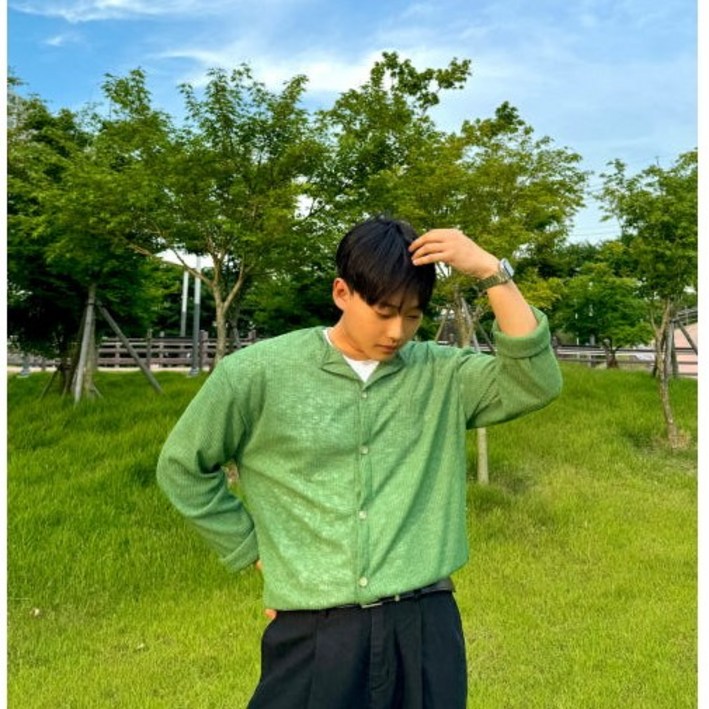 홍픽 남자 린넨 가디건 얇은 가디건 홍픽 남자 린넨 가디건 얇은 가디건