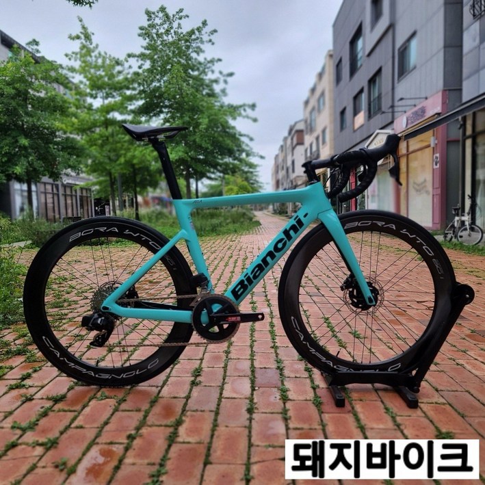 비앙키 아리아 Rival 12단 WTO 60 디스크 에어로 하이림 자전거 돼지바이크