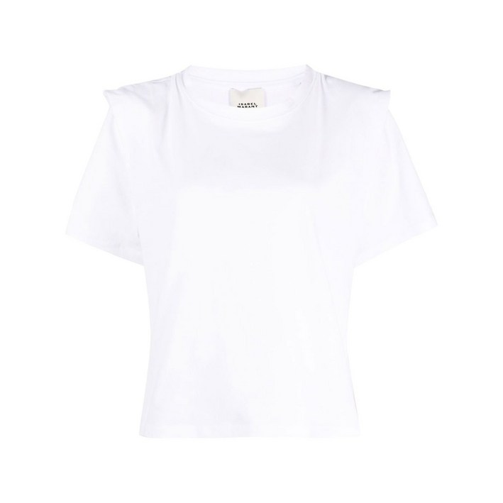 이자벨 마랑 젤리토스 플리츠 디테일 티셔츠