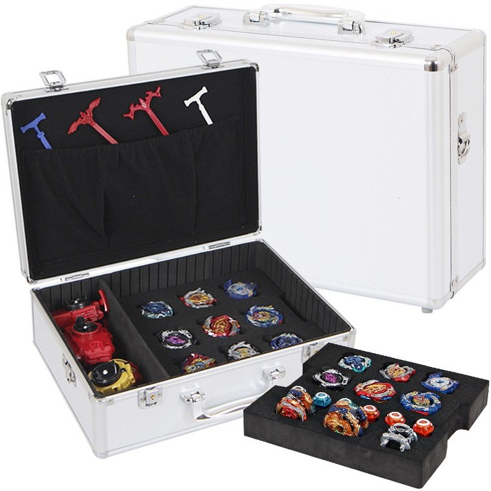 쿠팡단독 BDD201민자CD 알루미늄 팽이가방 팽이보관케이스 배틀팽이 스프리건 베이블레이드팽이가방 베이블레이드 탑블레이드 팽이불포함별도구매, 1개