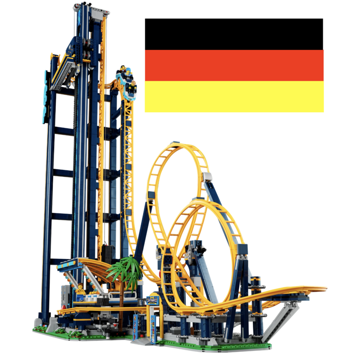 [독일현지배송] 성인 레고 롤러코스터 10303 아이콘 루프 놀이동산 남친선물 레고 공식 프렌즈 클래식 시티 라지 조립 박스 파크 센터 자동차 소방차 어린이날