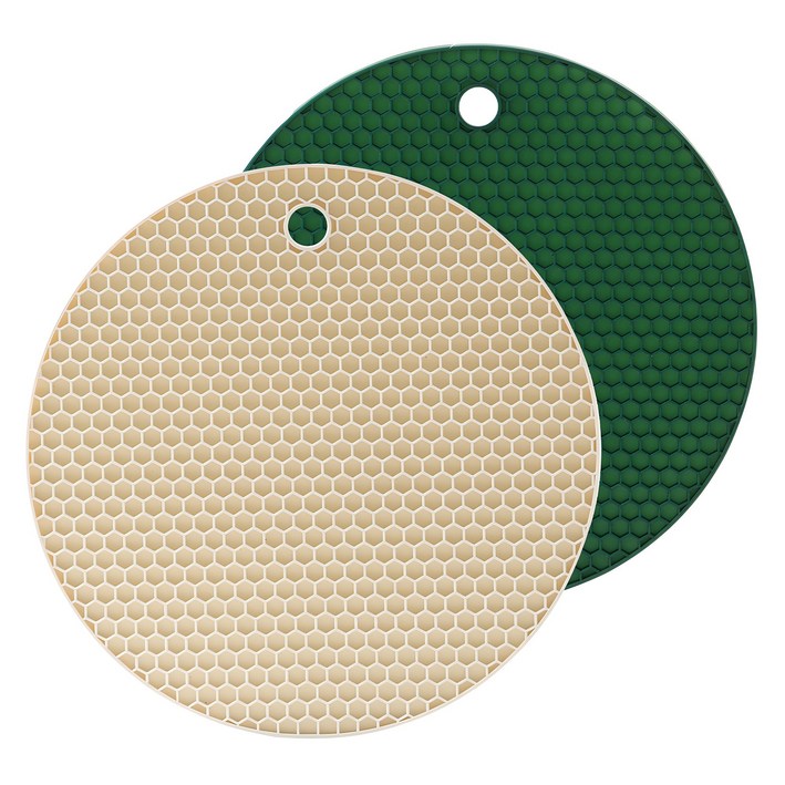 코코 실리콘 원형 냄비 받침