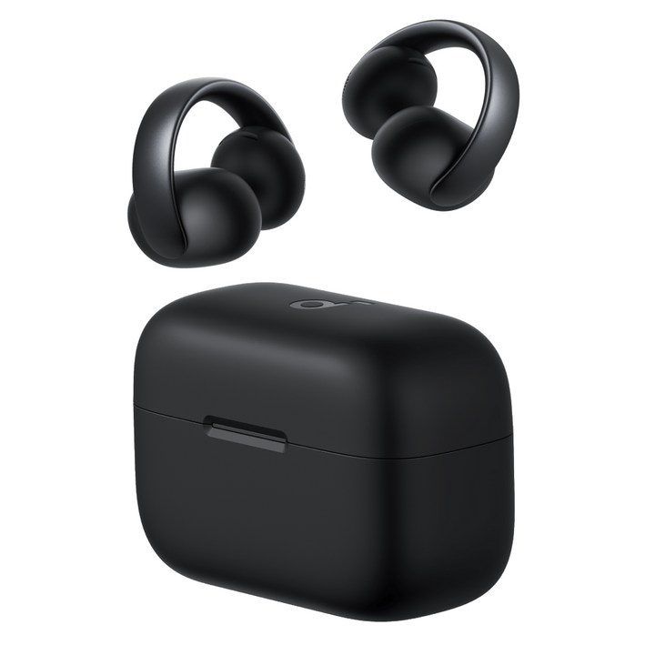 앤커 사운드코어 에어로클립 블루투스이어폰, 블랙, A3388