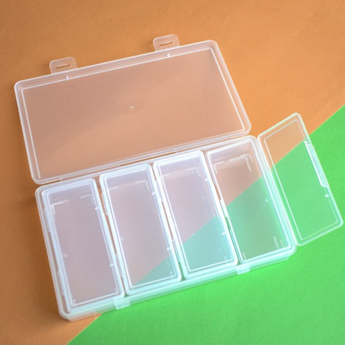 투명플라스틱케이스 수납케이스 분리 다용도케이스 usb보관함
