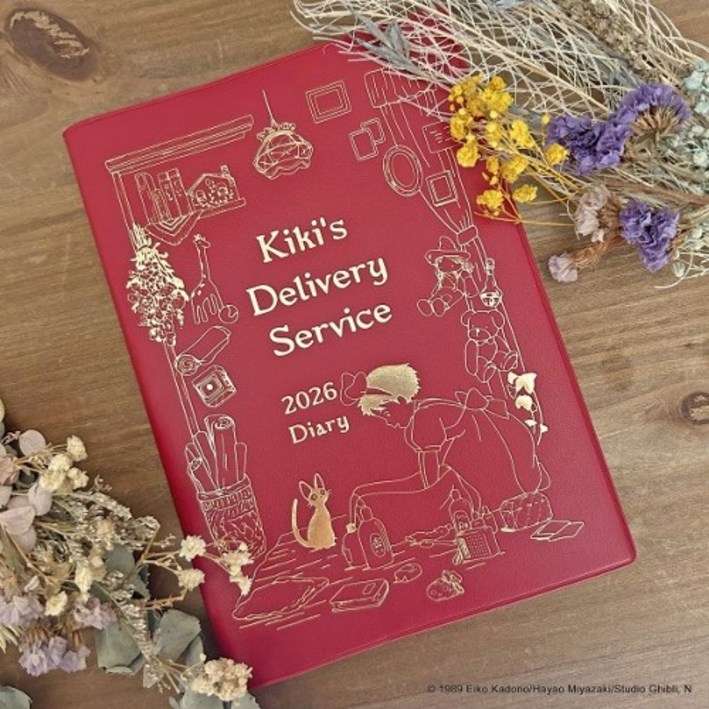 지브리 마녀배달부 키키 2026년 스케줄러 플래너 다이어리 B6 (MUT-26)