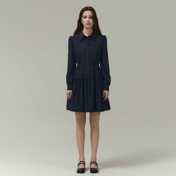 잇미샤 벌룬 셔츠 원피스 ITP4WOP840