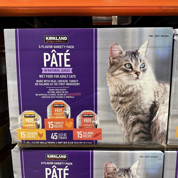 코스트코 커클랜드 시그니처 고양이 습식캔 99G X 45EA 칠면조 길냥이사료 길냥이캔