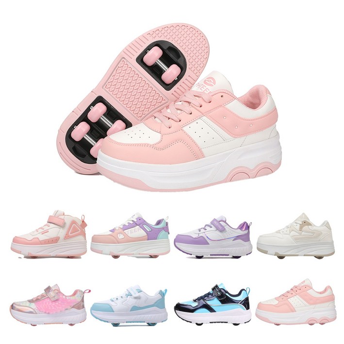 PHTTER 신규업그레이드 롤러슈즈 바퀴달린 운동화 6륜  S01