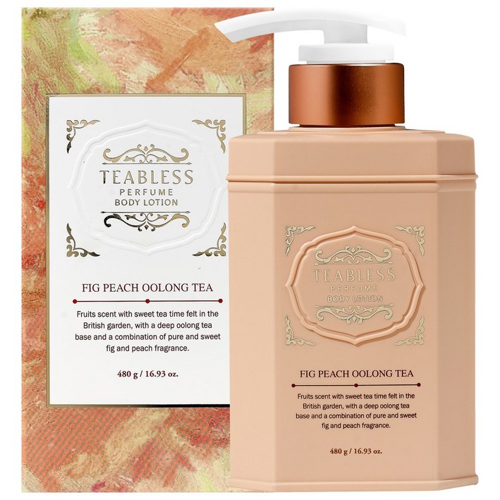 티블레스 우롱티 퍼퓸 바디로션 무화과향, 1개, 480g