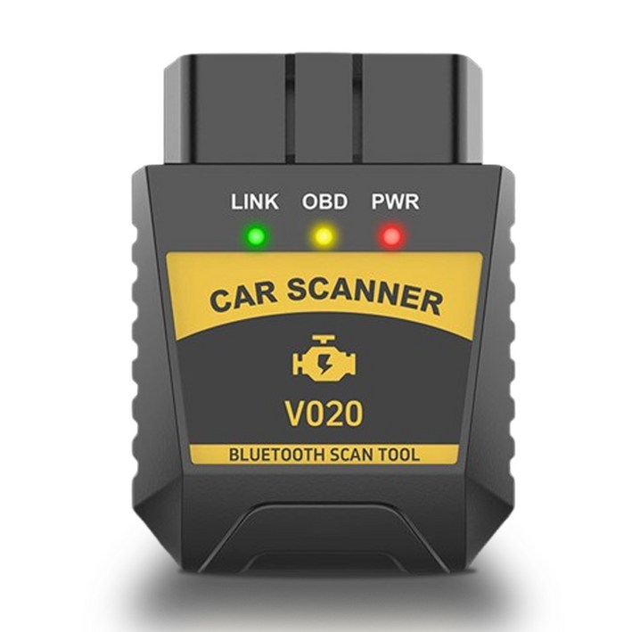 OBD2 스캐너 자동차 고장진단기 V020 블루투스 안드로이드 IOS 아이폰 엔진경고등 삭제
