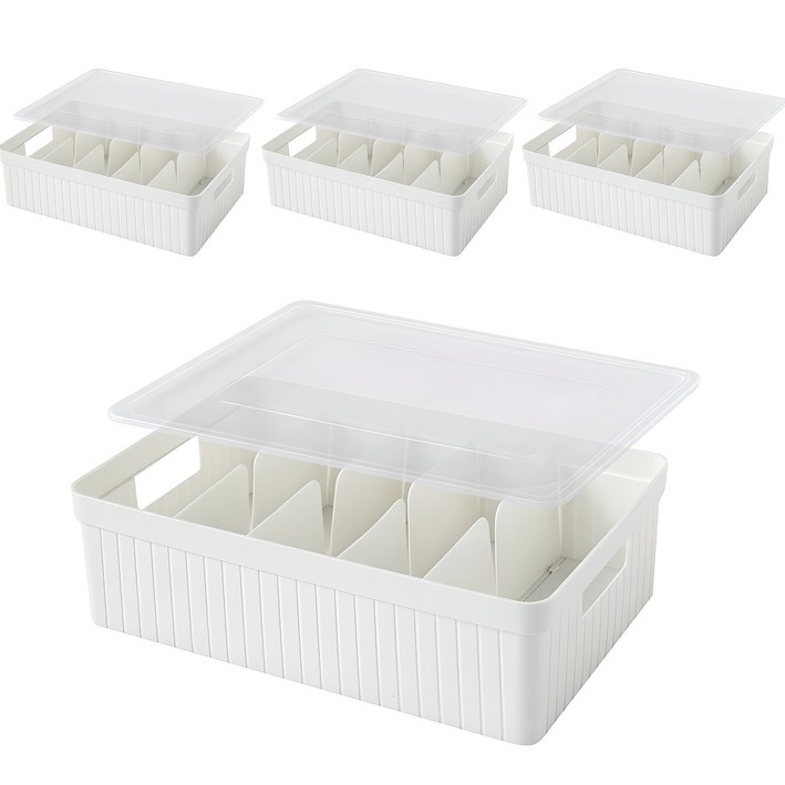 집이지 카니카니 양말 속옷 칸막이 정리함 세트