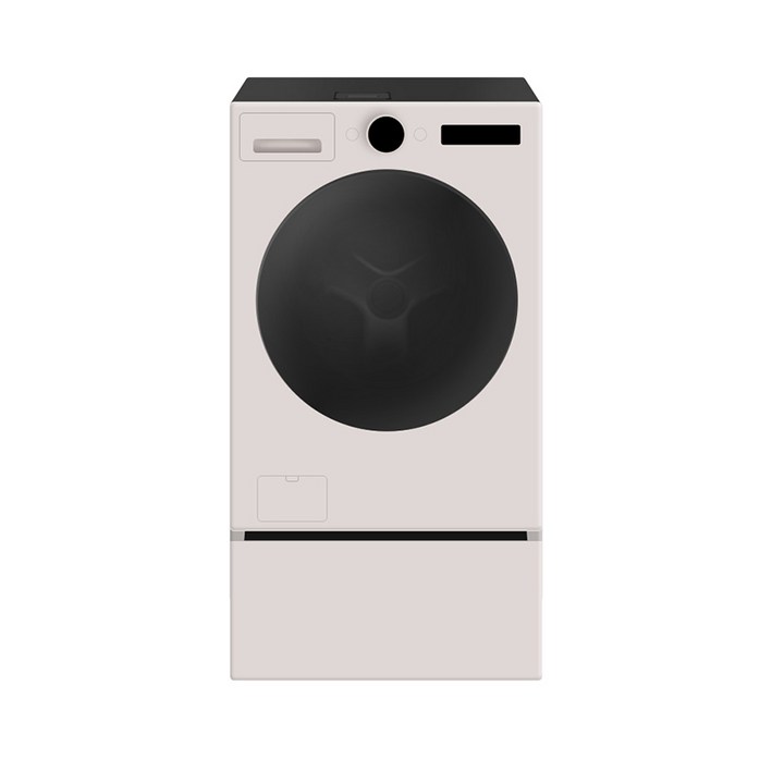 (25년출시)_LG 오브제 워시콤보 스팀+미니워시 세탁건조기 FH25ESX 베이지 / FH25GSX 그린, 네이처 베이지