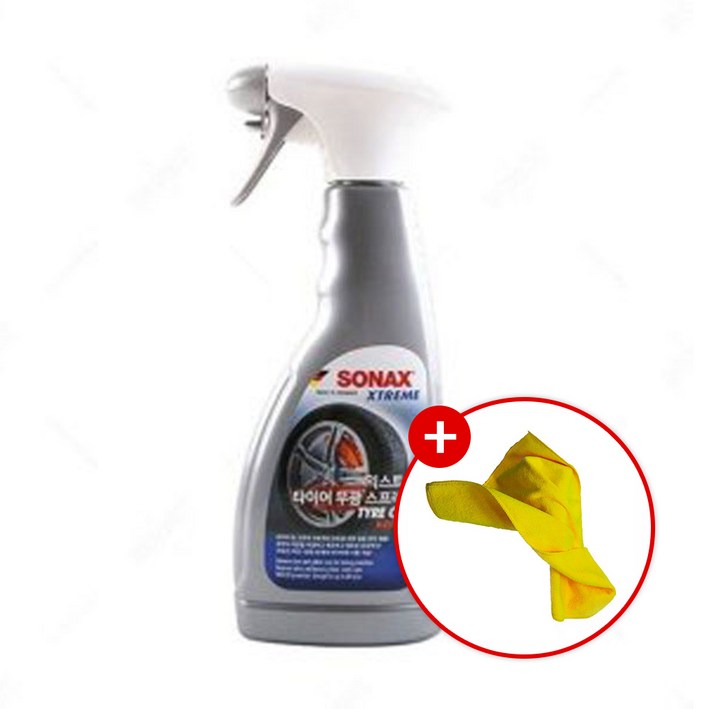 소낙스 익스트림 타이어 무광 스프레이 500ML 타월 1EA 색상랜덤 증정 소낙스 익스트림 타이어 무광 스프레이 500ML 타월 1EA 색상랜덤 증정