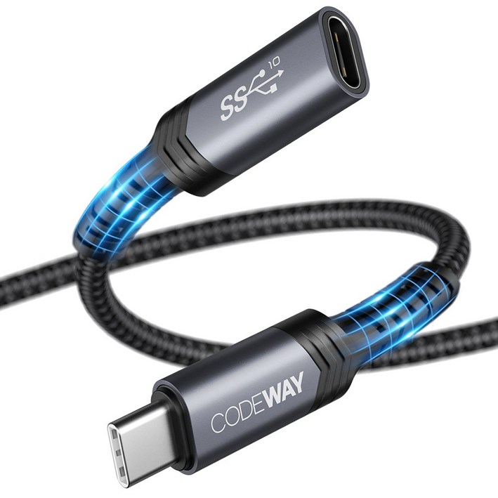 코드웨이 USB C타입 3.2 GEN2 연장케이블 코드웨이 USB C타입 3.2 GEN2 연장케이블