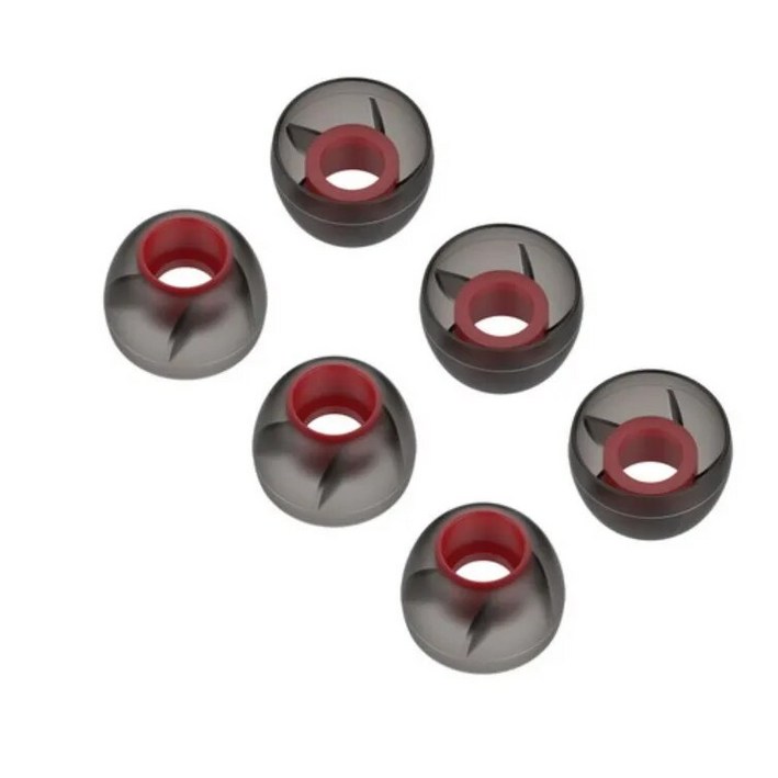 Anker Soundcore에 적합한 터보 회오리 실리콘 이어팁 리버티 2 프로 3 프로 4 이어버드 2 세트