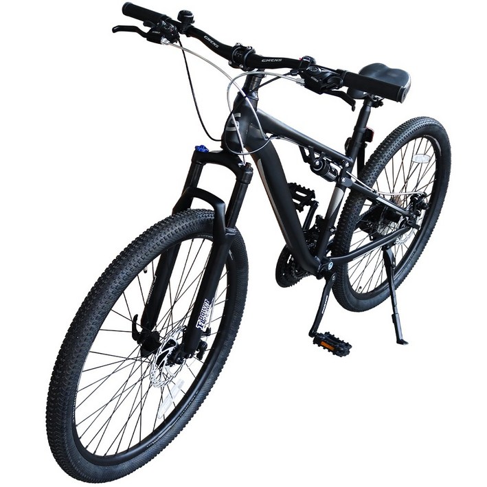 지멘스 크로비스 27.5인치 26인치 24인치 21단 더블 락샥 앞뒤쇼바 DX MTB 자전거 학생용 출퇴근 자전거, 1개