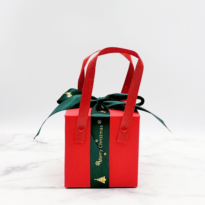 루닷] 크리스마스 럭셔리 선물 박스 손잡이 리본포함 선물상자