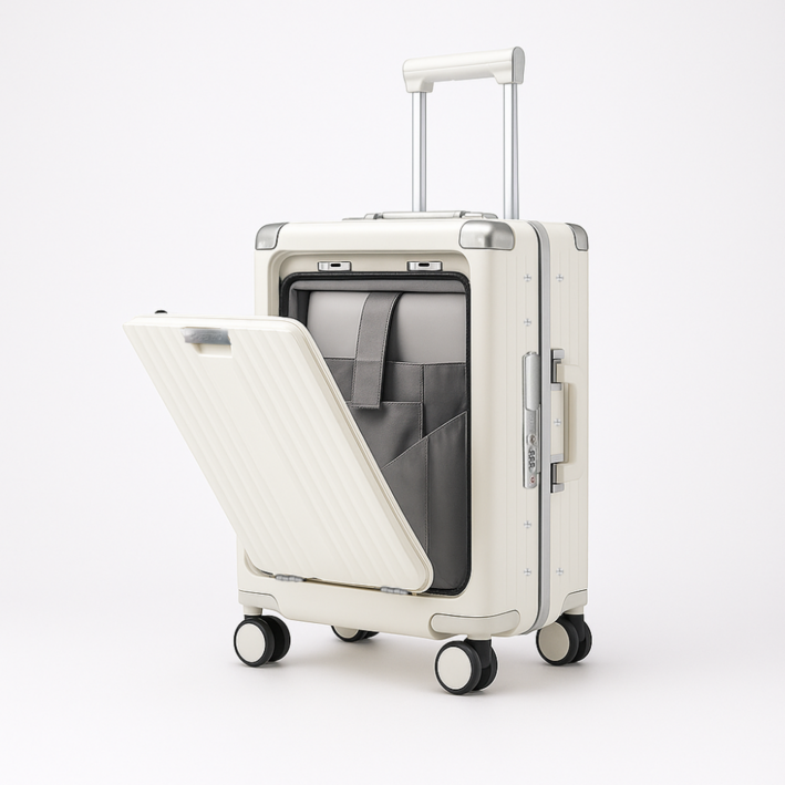 제트투 전면 오픈형 20인치 기내용캐리어 멀티 하드캐리어 24인치 대형 여행캐리어 TC-19