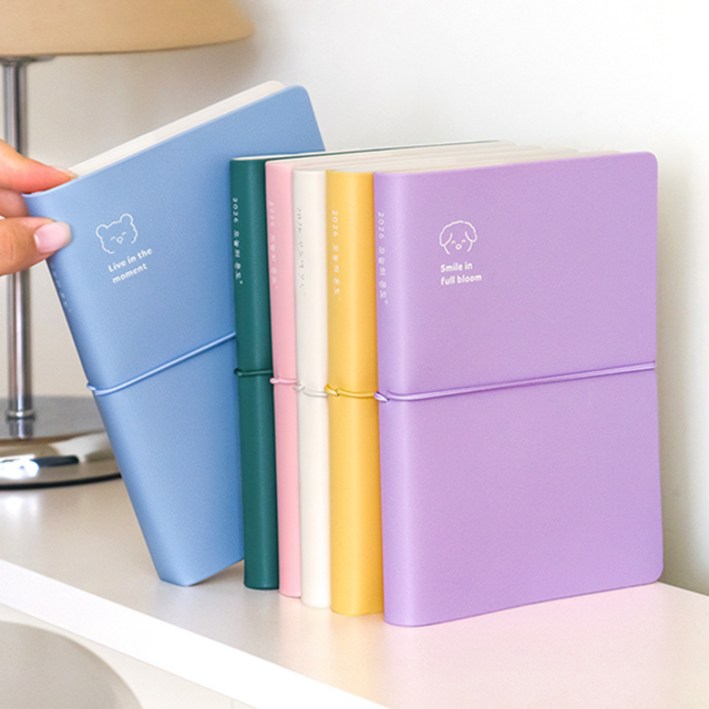 2026 오늘의 온도 B6 위클리 다이어리 날짜형 32절 주간, 크림