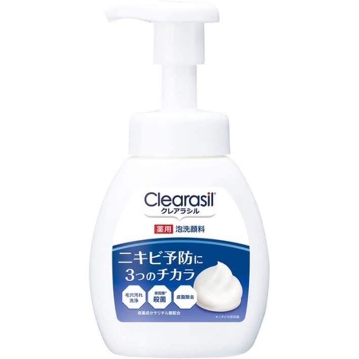 일본직발송 6. クレアラシル 클레어 라실 거품 세안 폼 10 200ML × 2 세트 B00HISB2KY