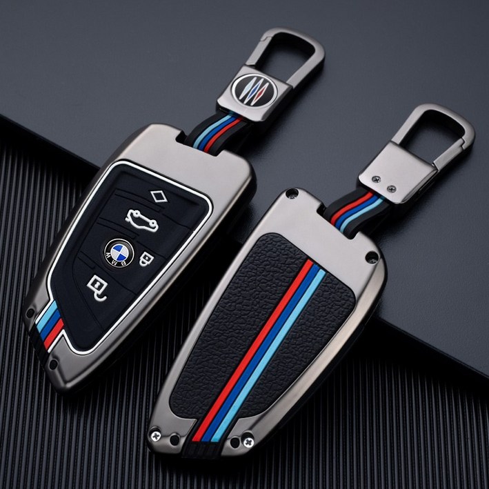 메탈릿 BMW 호환 메탈 키케이스 스마트키 디스플레이키 키링 키홀더