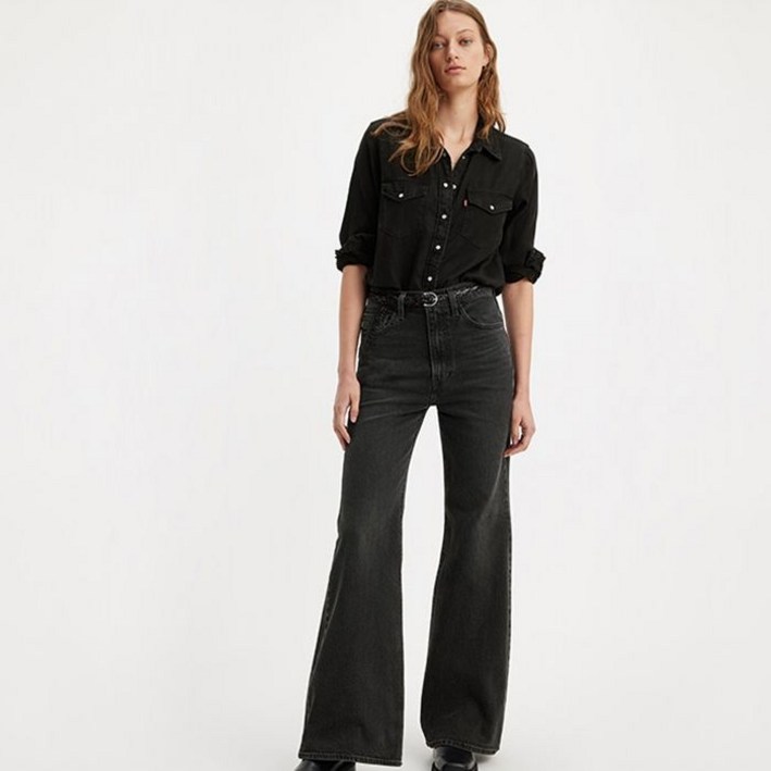 국내매장품 리바이스 여성 립케이지 벨 부츠컷 데님 진 A7503-0007