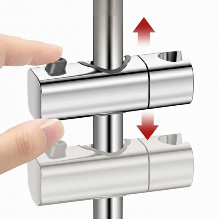 갤럭시마켓 간편 설치 각도조절 샤워기 거치대 홀더