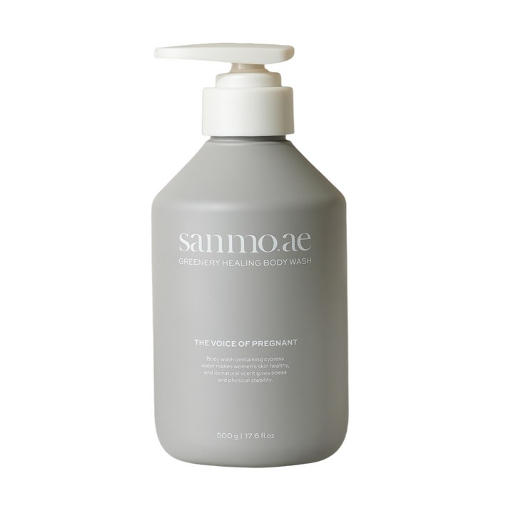 산모애 그리너리 힐링 임산부 바디워시, 저자극 천연성분