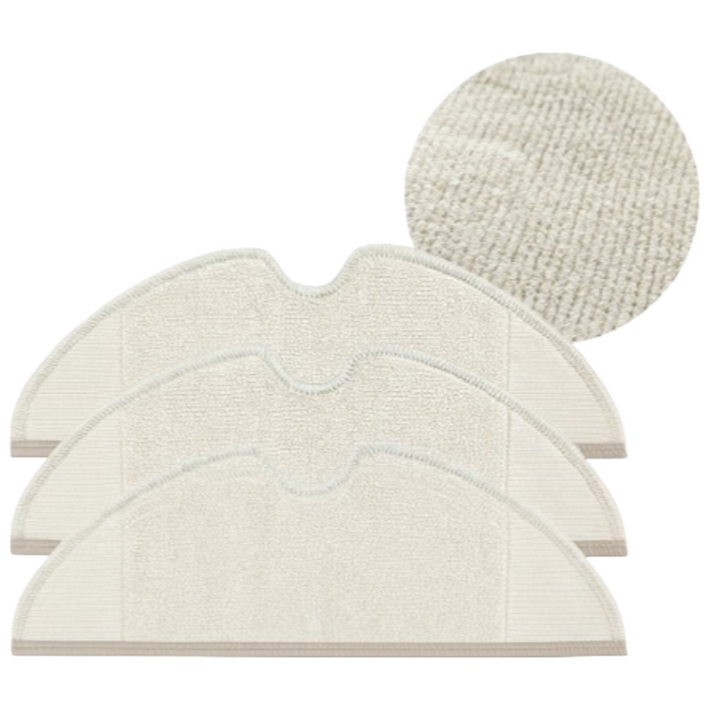 데일리탁 로보락 S5 S6 Q7 Max Plus Pure 호환 걸레 물걸레 리필, 3개, 로보락호환물걸레