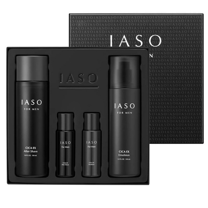 이아소 포맨 시카 EX 스킨케어 세트  남성 피부를 위한 최적의 시카 솔루션  스킨, 로션 2종 세트  본사몰 정품, 1개