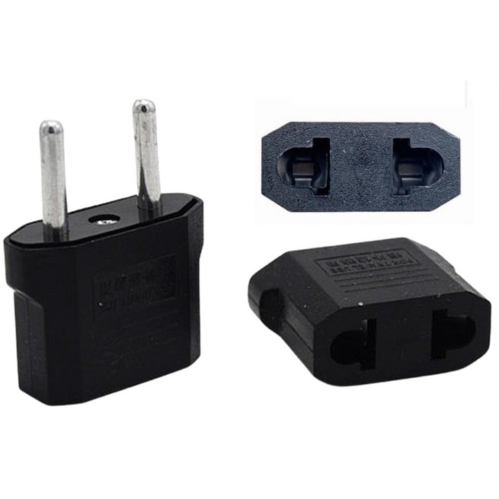 110V220V 돼지코 변환어댑터 플러그 3개 발송 직구용 전자제품 일본 미국 변환플러그 110V to 220V, 3개, 4cm