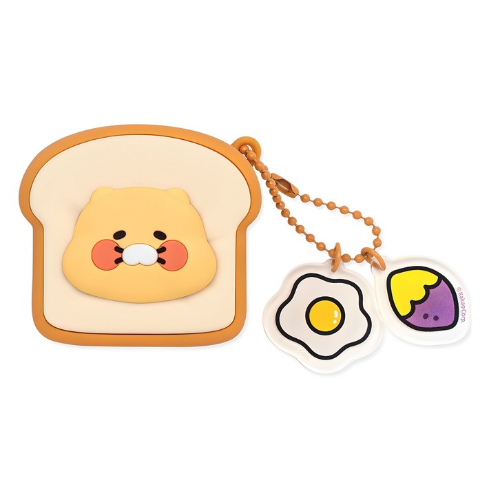 카카오프렌즈 갤럭시 버즈2 프로 식빵 케이스, 식빵 케이스, 춘식이