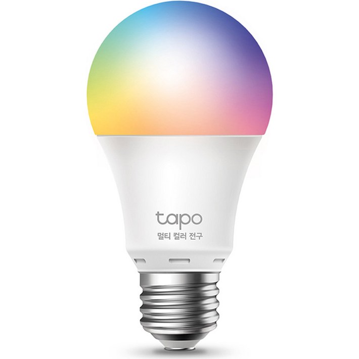 티피링크 스마트 Wi-Fi 멀티 컬러 전구 8.7W Tapo L530E