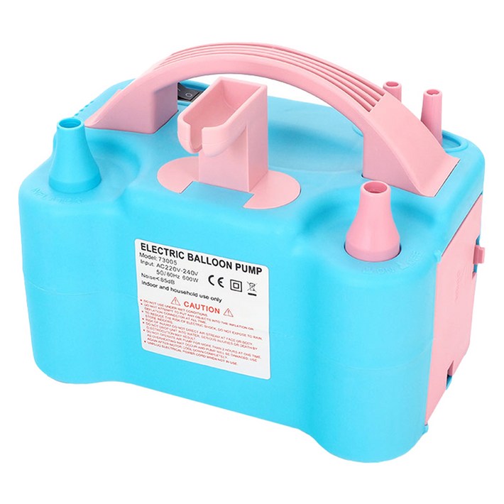 파티팡 풍선 공기 주입용 초소형 양구 에어펌프 인플레이터
