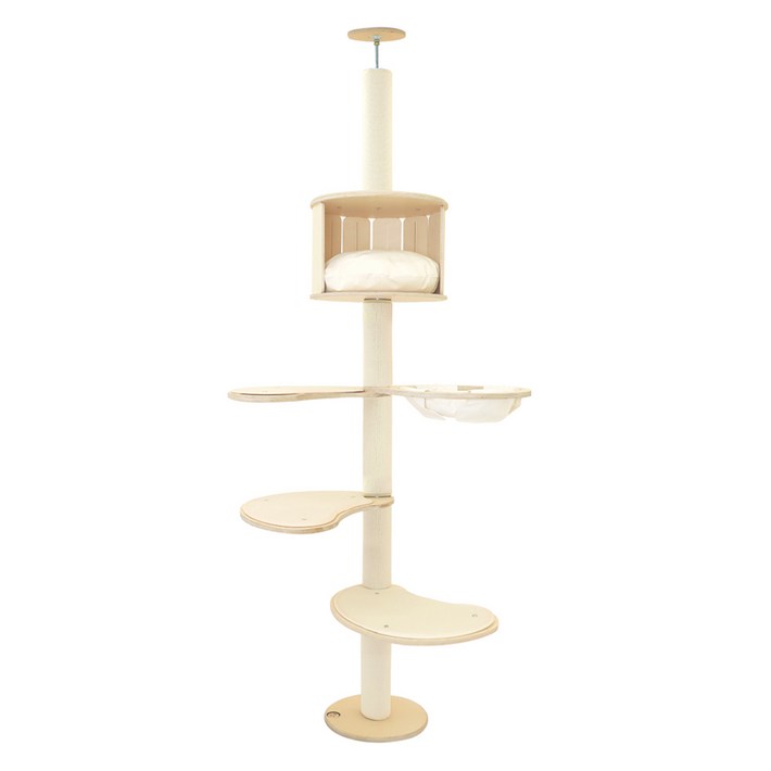 캣츠드림 부족함없이 완벽한 하우스형 풀카펫 캣폴세트 002 대 A형