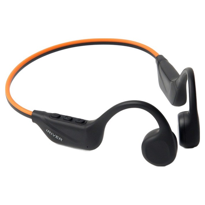 아이리버 귀걸이형 무선 초경량 골전도 와이어 LED 라이트 블루투스 이어폰