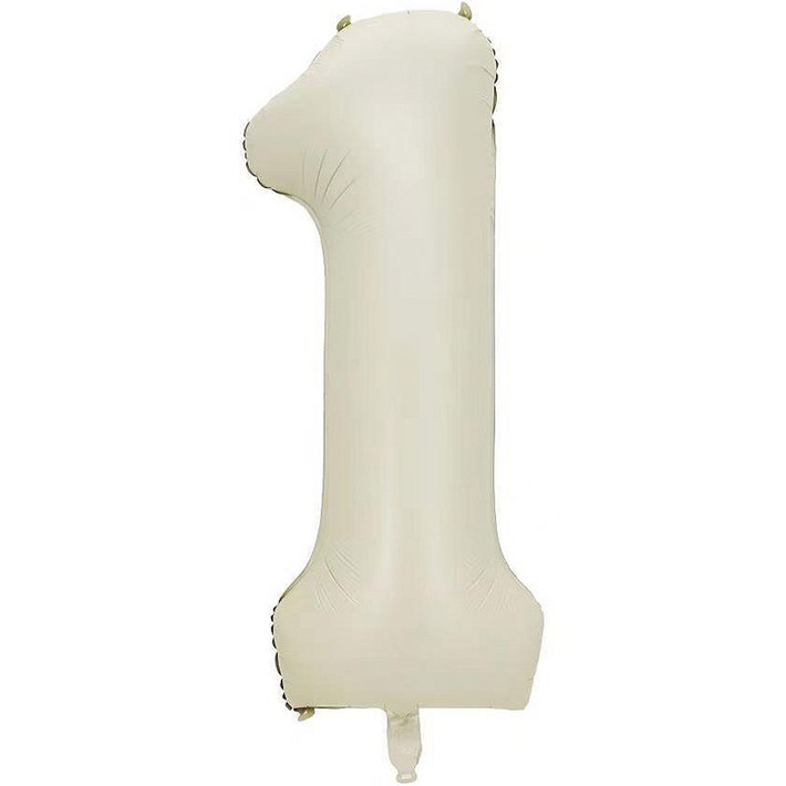 팡파티 숫자 1 레터링 풍선 101cm