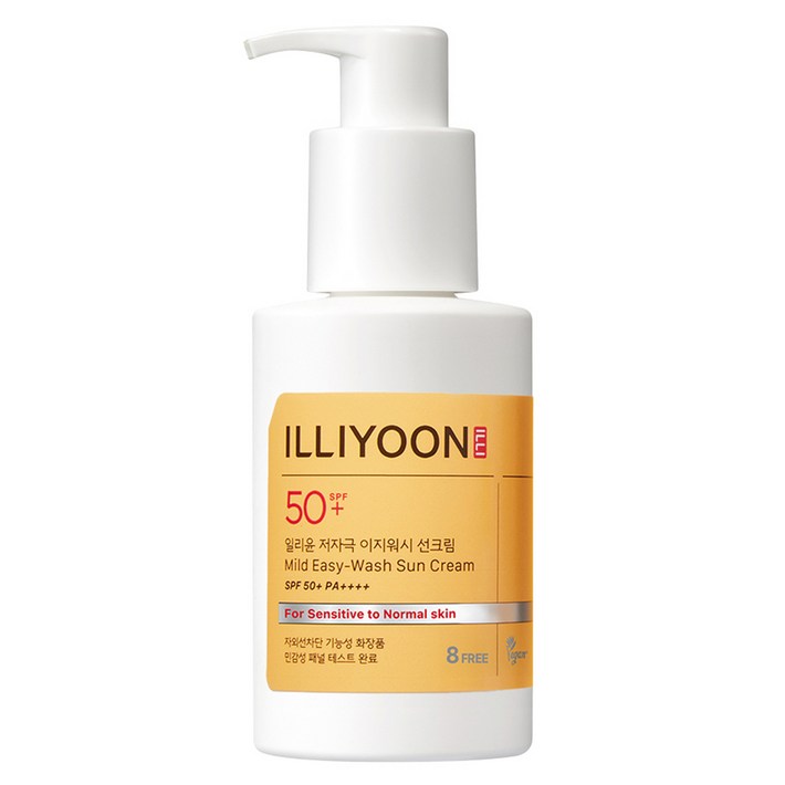 일리윤 저자극 이지워시 선크림 SPF50 PA, 150ml, 1개