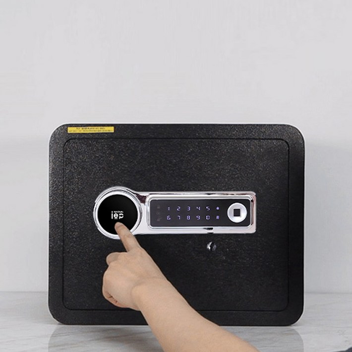 아이이피 지문인식 스마트금고 i3800FP, 블랙 아이이피 지문인식 스마트금고 i3800FP, 블랙