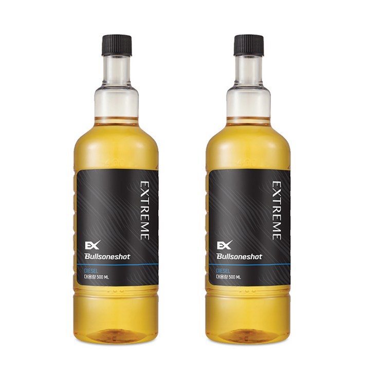 불스원 불스원샷 익스트림 연료첨가제 디젤 500ml, 2개, 디젤경유