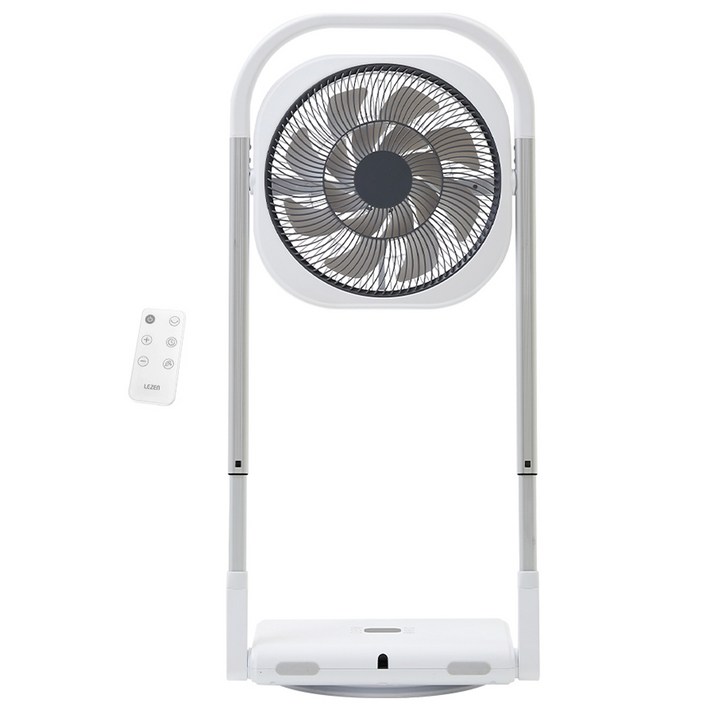 르젠 슬림 수납형 접이식 선풍기, LZEFCD200