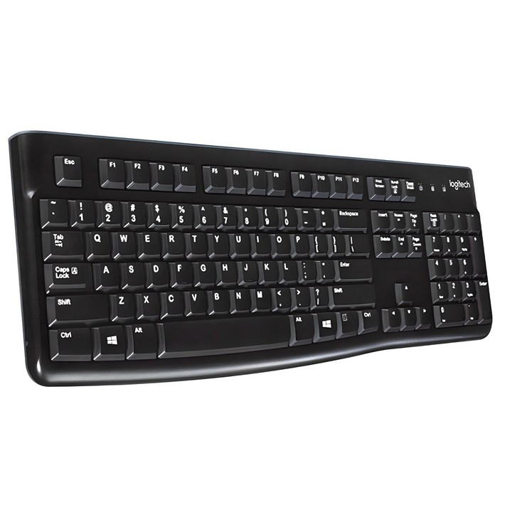 로지텍 USB 유선 일반형 키보드, K120 로지텍 USB 유선 일반형 키보드, K120