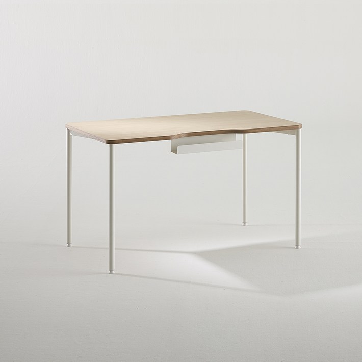 듀오백 라이트 오피스 컴퓨터 책상 1200 고객직접설치, 라이트우드