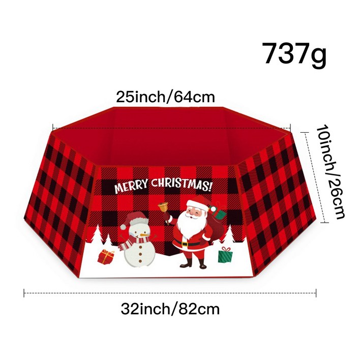 크리스마스 트리스커트 인테리어용품 트리가림막 바닥 장식 테두리 바스켓 둘레장식용품